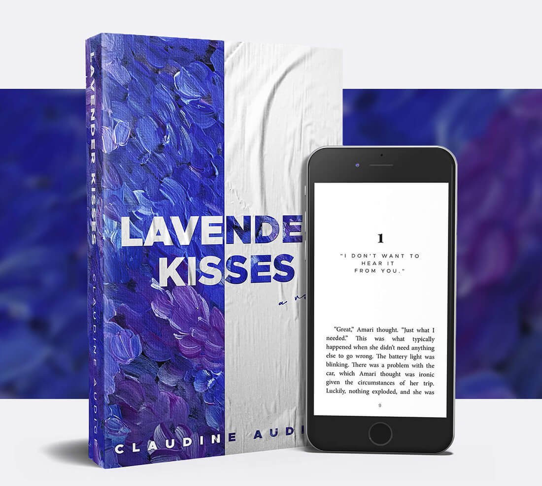 Lavender Kisses - Romance Novel eBook in paperback and ebook Lavender Kisses - Romance Novel eBook in paperback and ebook